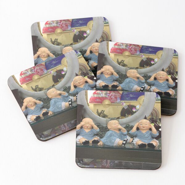 Item preview, I don't see, say or hear anything Asian designed and sold by Zwuck.