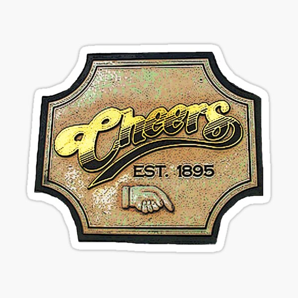 cheers Sticker