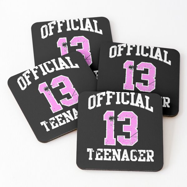 Item preview, 13 Official Teenager - Thirteen 13th Birthday Girl designed and sold by urban-design.