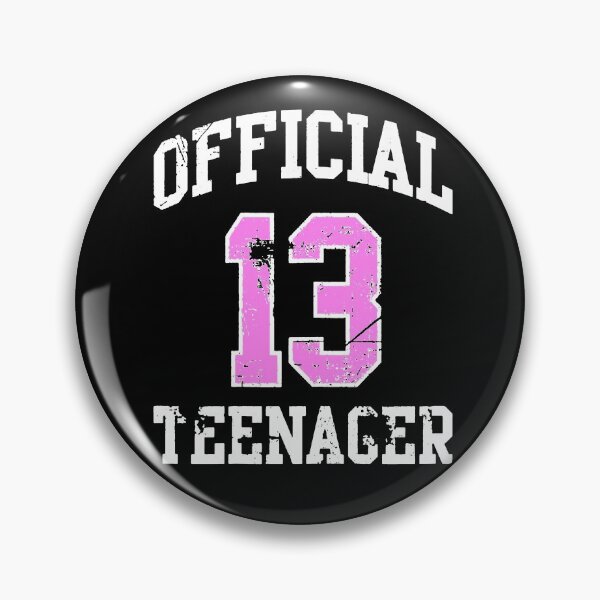 Item preview, 13 Official Teenager - Thirteen 13th Birthday Girl designed and sold by urban-design.