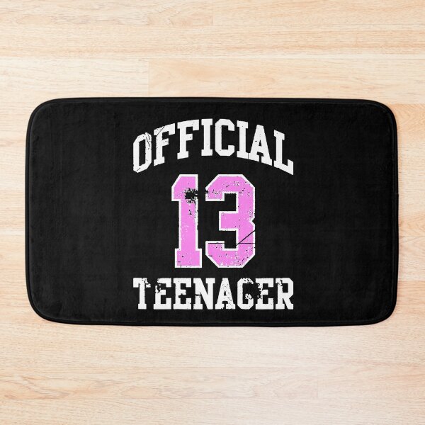 Item preview, 13 Official Teenager - Thirteen 13th Birthday Girl designed and sold by urban-design.