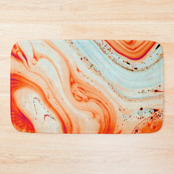 Item preview, Red and blue marble-like liquid ink designed and sold by 71lines.