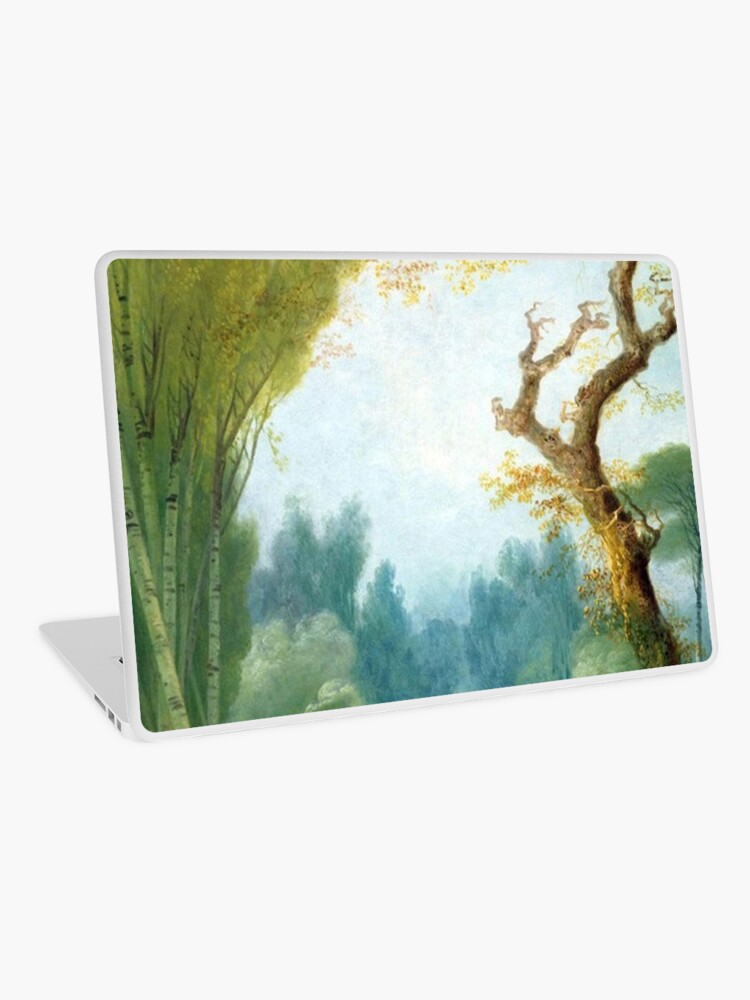 A Game Of Horse And Rider By Jean Honore Fragonard Laptop Skin By Best5trading Redbubble - roblox game 2 laptop skin by best5trading redbubble