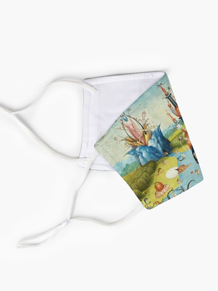 Alternate view of Garden of Earthly Delights , Paradise by Hieronymus Bosch Mask