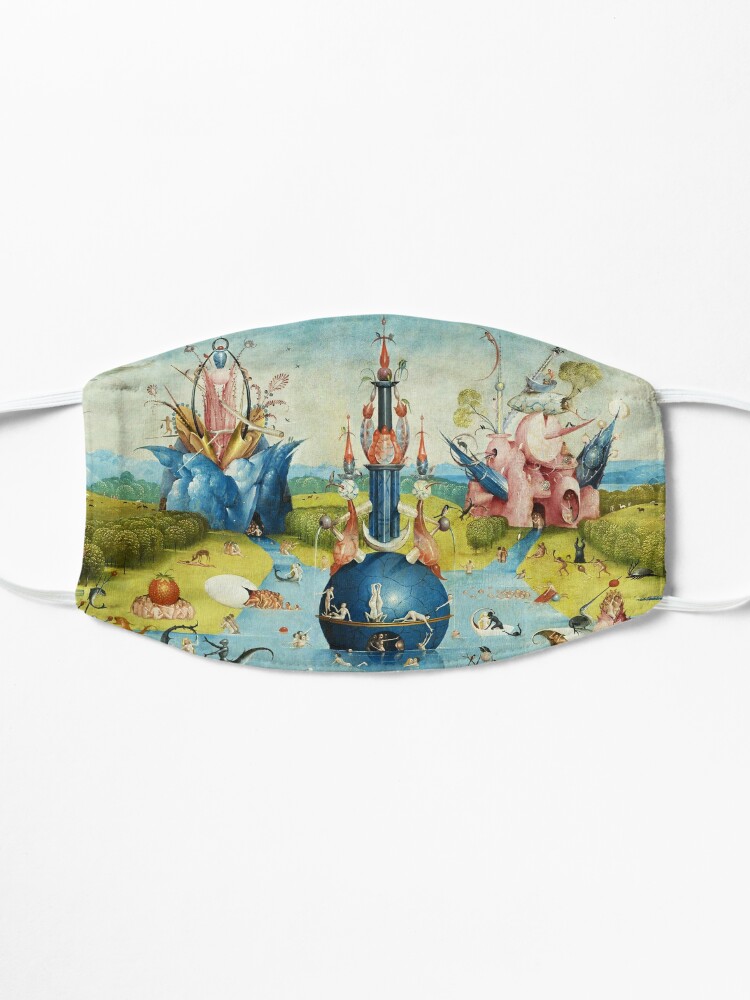 Alternate view of Garden of Earthly Delights , Paradise by Hieronymus Bosch Mask