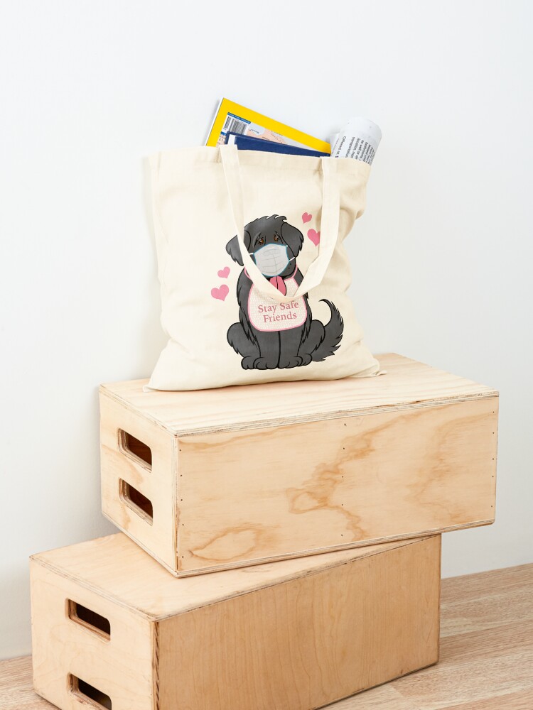 Alternate view of Stay Safe Friends Tote Bag