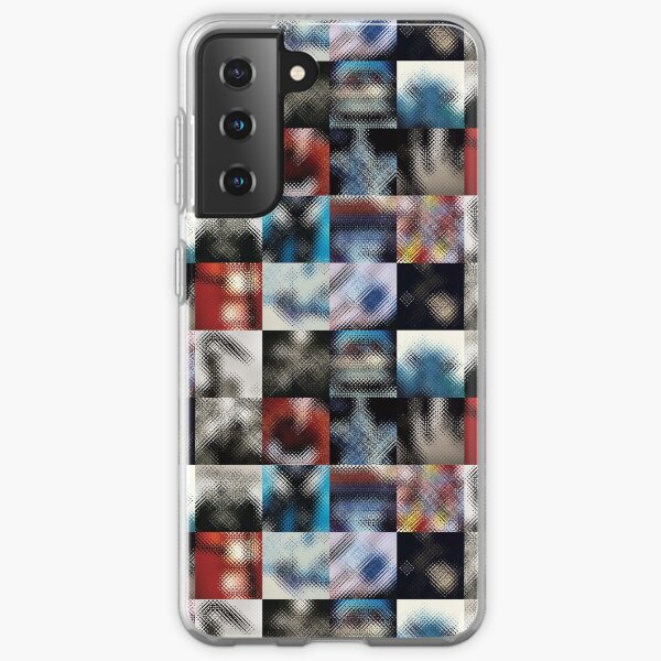 u2 achtung baby glass effect Samsung Galaxy Soft Case