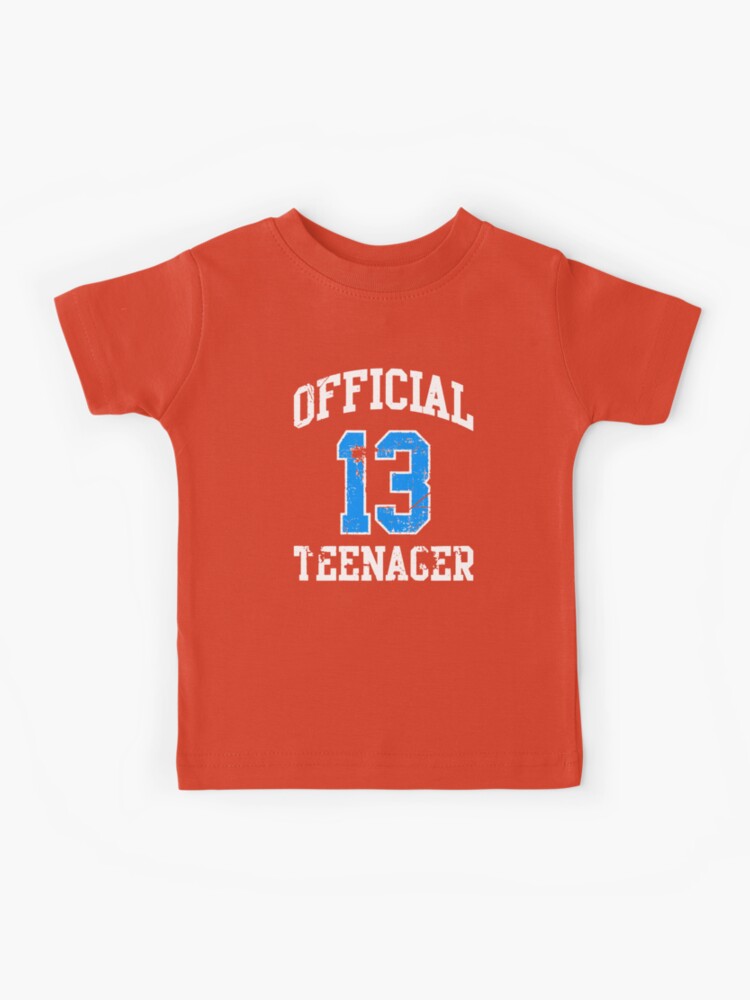 official 13 teenager t shirt