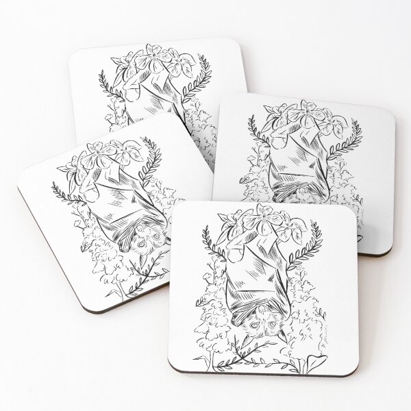 Item preview, Bat and Mattholia designed and sold by MFIllustration.