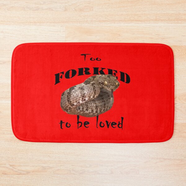 Item preview, Too Forked To Be Loved Fun Snake designed and sold by taiche.