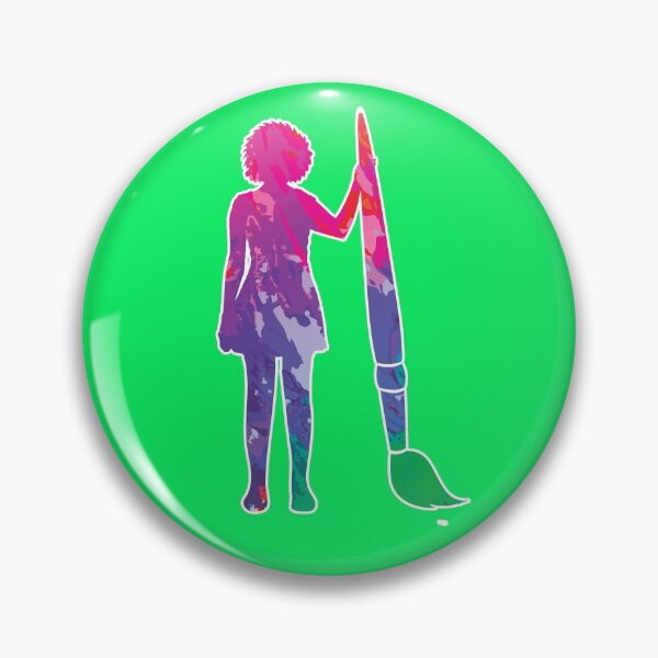 Artikelvorschau, Ich bin eine Malerin (Girl Standing Print) entworfen und verkauft von Thoughtscrawl.