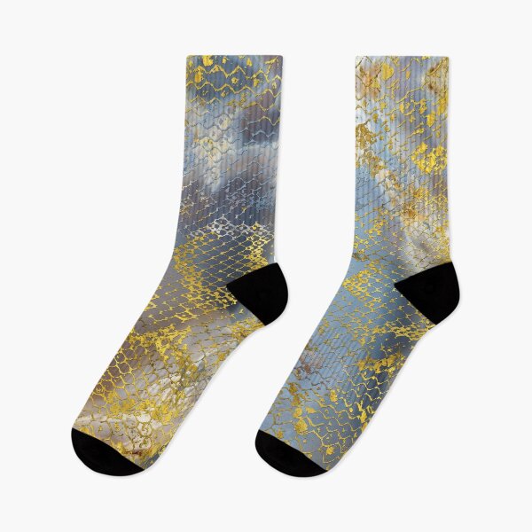 Item preview, Faux gold snake skin texture on  marble designed and sold by k9printart.