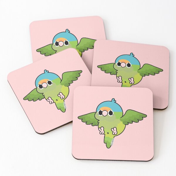 Item preview, Flying Conure - Half-Moon designed and sold by blirbos.