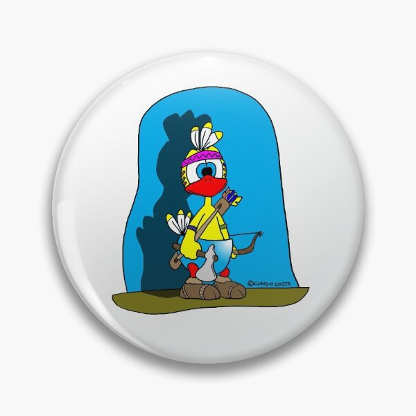 Item preview, Rick the chick "INDIAN CHICK" designed and sold by CLAUDIO COSTA.