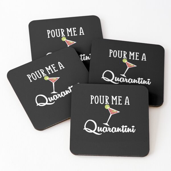 Item preview, Pour Me A Quarantini designed and sold by Merch By ika.