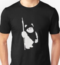 Ewok Silhouette (Black) Unisex T-Shirt