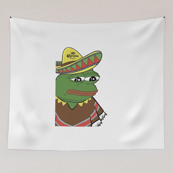 Item preview, DANK MEME PEPE THE FROG MEXICAN  designed and sold by Mileau.