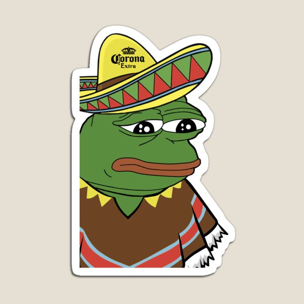 DANK MEME PEPE THE FROG MEXICAN  Greeting Card by Mileau