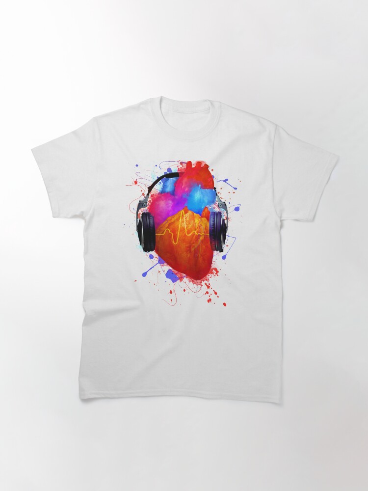 Alternate view of No Music - No Life Classic T-Shirt