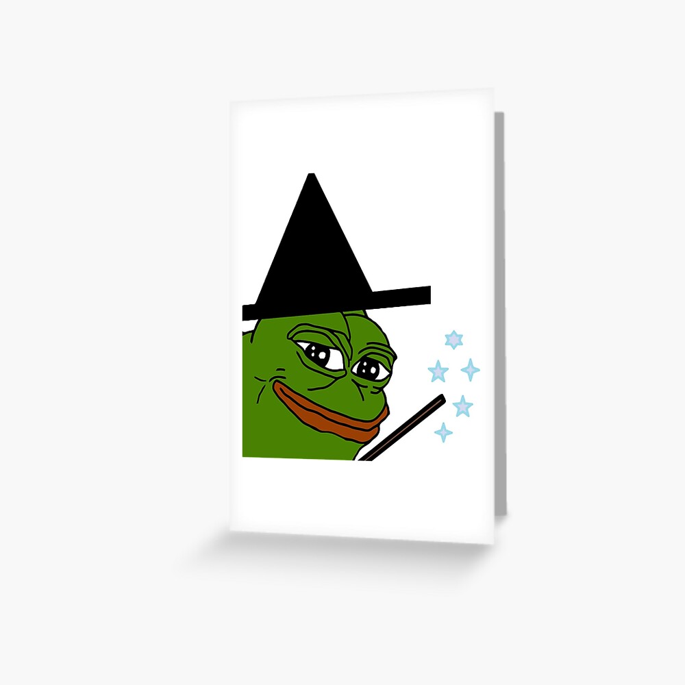 DANK MEME PEPE THE FROG MEXICAN  Greeting Card by Mileau