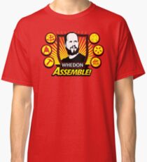 Whedon Assemble Classic T-Shirt