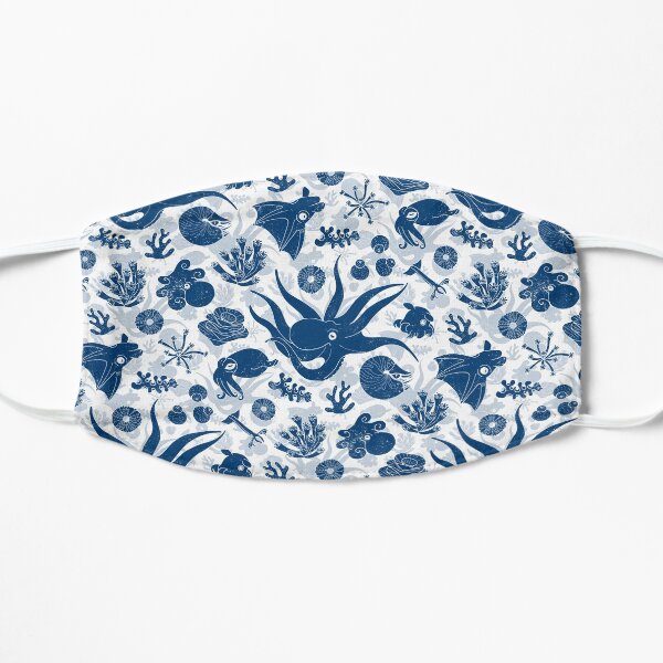 Cephalopods: Grunge Flat Mask
