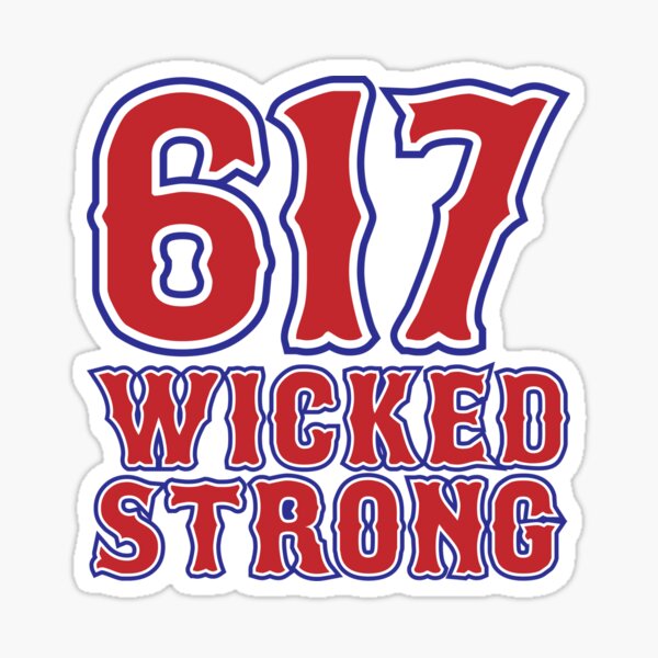 617 - Boston Strong Sticker for Sale by robotface