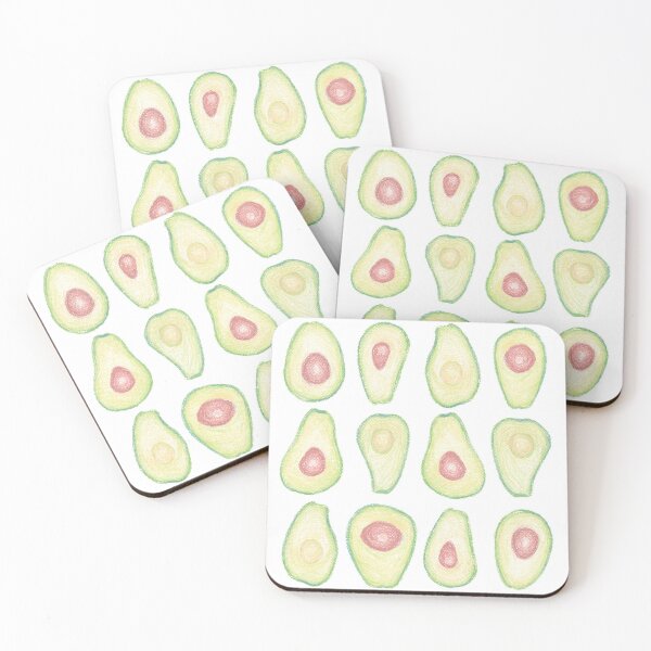 Item preview, Avocado pattern drawing designed and sold by TanyaMakesART.