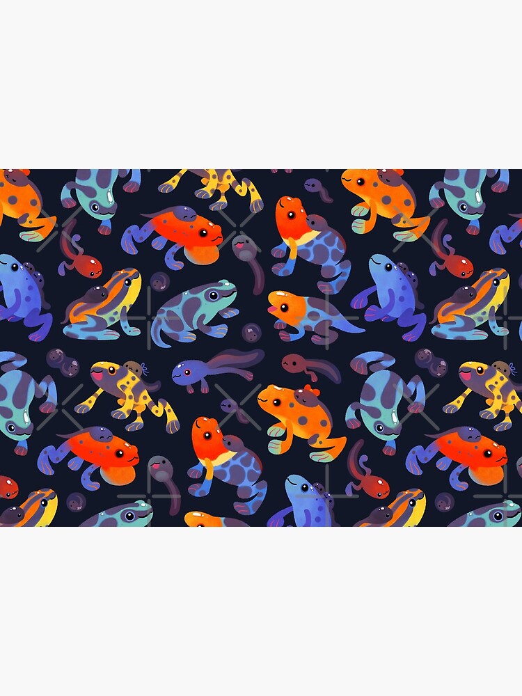 Poison dart frogs - dark by pikaole