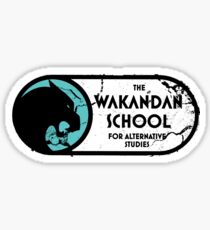 The Wakandan School For Alternative Studies Sticker