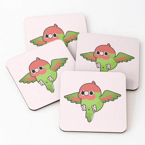 Item preview, Flying Conure - Cherry-Headed designed and sold by blirbos.
