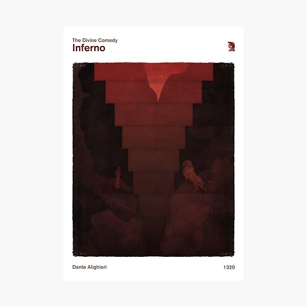 Dante Alighieri - The Divine Comedy, Inferno Photographic Print