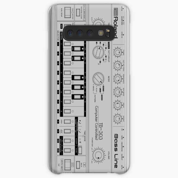 TB-303 Bass Line Wireframe Samsung Galaxy Snap Case