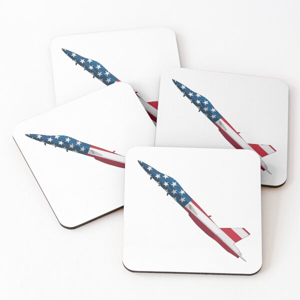 Item preview, American Flag Military Jet designed and sold by hobrath.