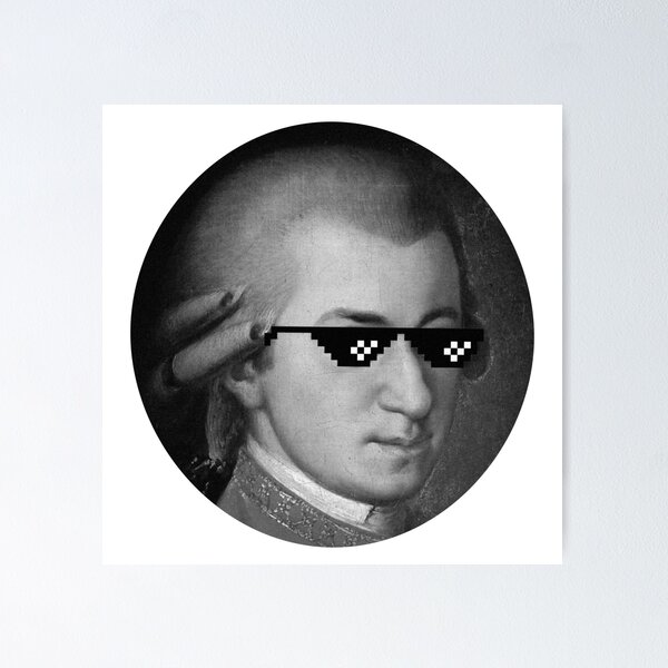 Item preview, Thug Life Mozart designed and sold by Jordbord.