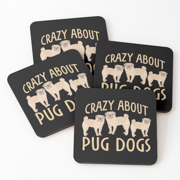 Item preview, Crazy about PUG DOGS designed and sold by jazzydevil.