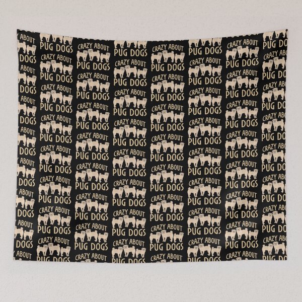 Item preview, Crazy about PUG DOGS designed and sold by jazzydevil.
