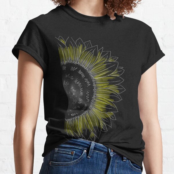 Sunflower in the Night Classic T-Shirt