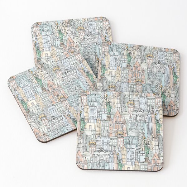 Item preview, New York watercolor designed and sold by scrummy.