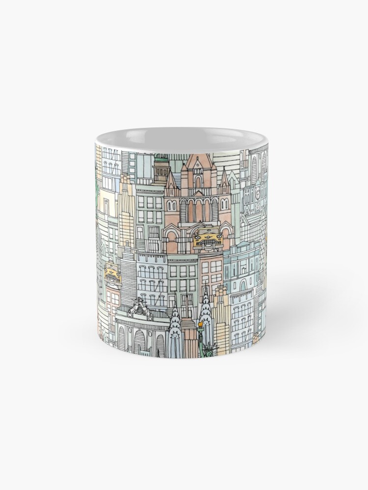 New York Watercolor Coffee Mug