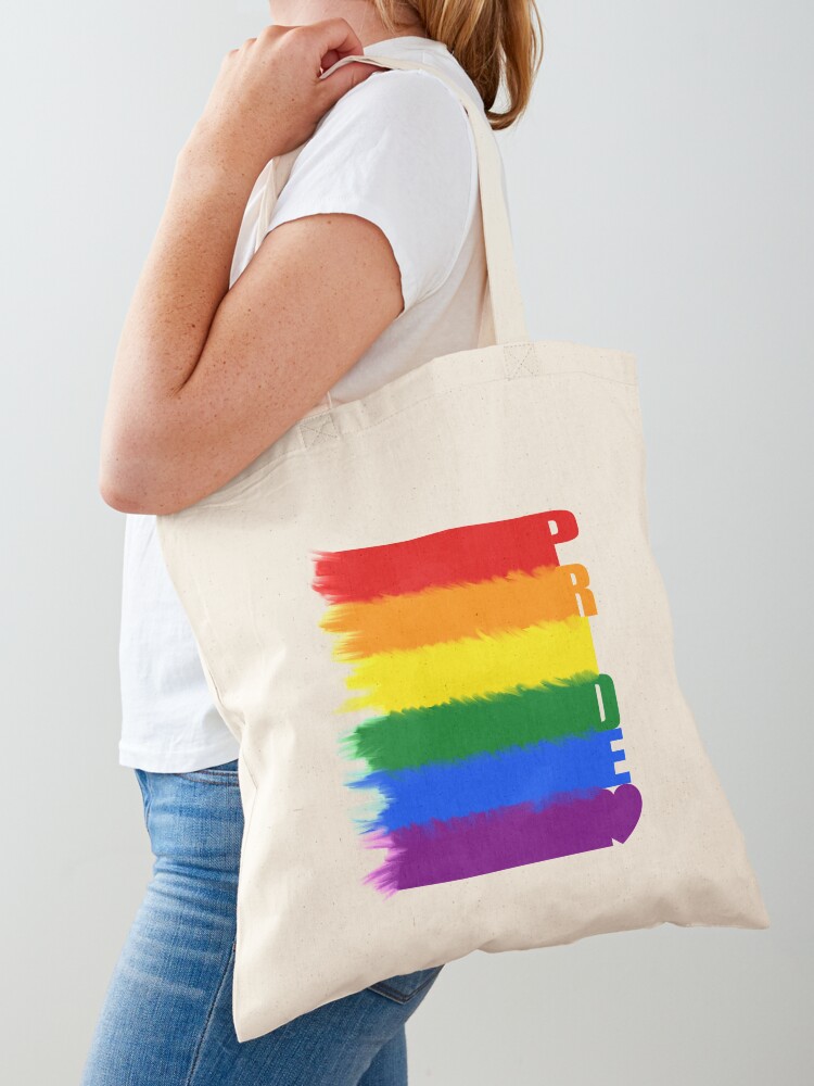 Gay Pride Rainbow Flag | Tote Bag
