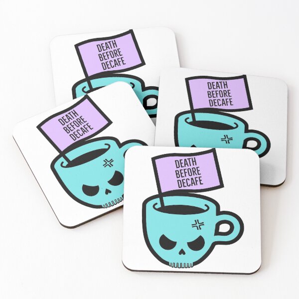 Item preview, Death Before Decaf designed and sold by tristahx.