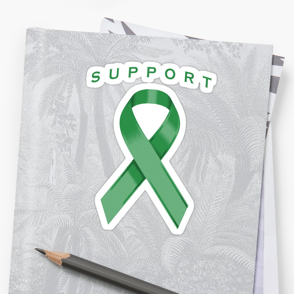 green-awareness-ribbon-of-support-sticker-by-adamcampen-redbubble