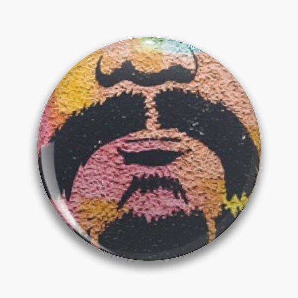 Item preview, Face mustache colors wall face mask  designed and sold by Tropical Blood.