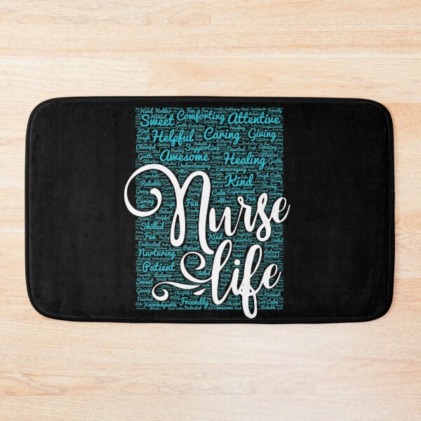 Artikelvorschau, Nurse typographic design entworfen und verkauft von Teecha.