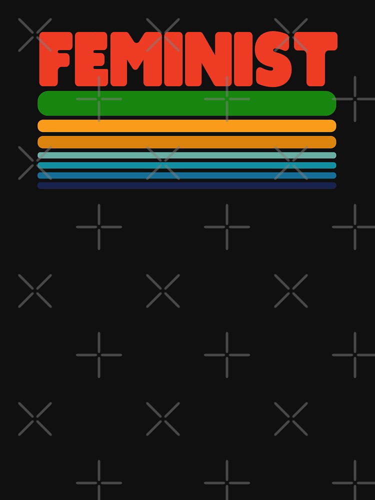 Feminist Design Retro Vintage 70s Feminism Graphic T Shirt By Packapunch Redbubble 
