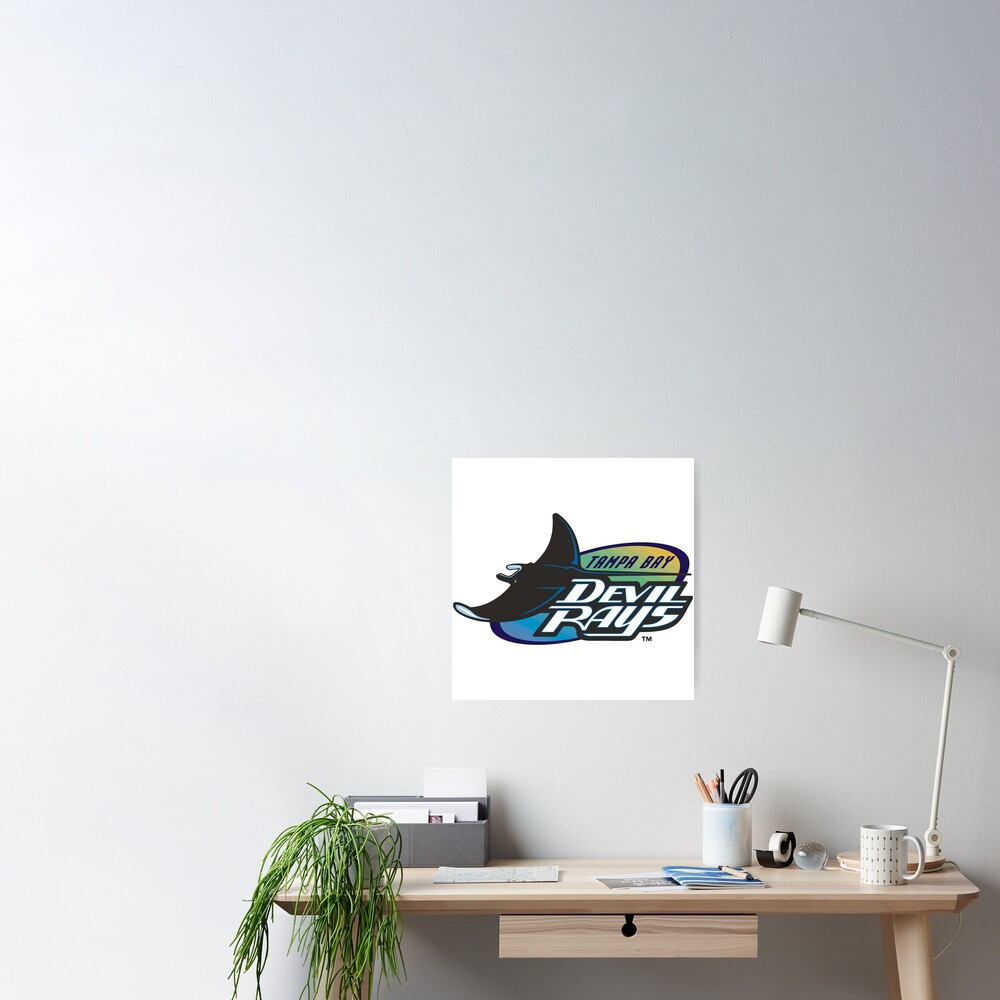 Tampa Bay Devil Rays Throwback Logo Vinyl Decal / Sticker 5 Sizes!!!