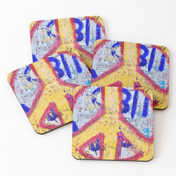 Item preview, Berlín peace símbol graffiti  designed and sold by Tropical Blood.