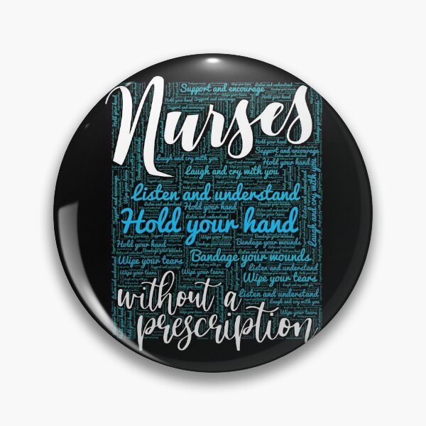 Item preview, Nurses typographic word art design designed and sold by Teecha.