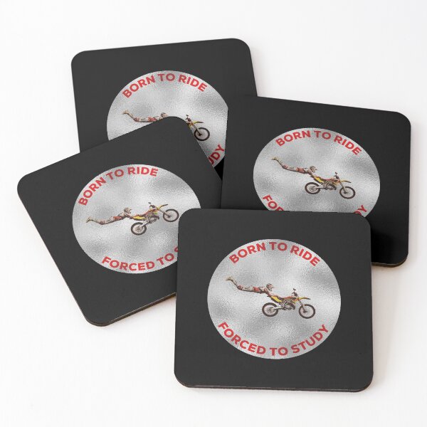 Item preview, Born to Ride Forced to study | Silvery designed and sold by bumperapparels.